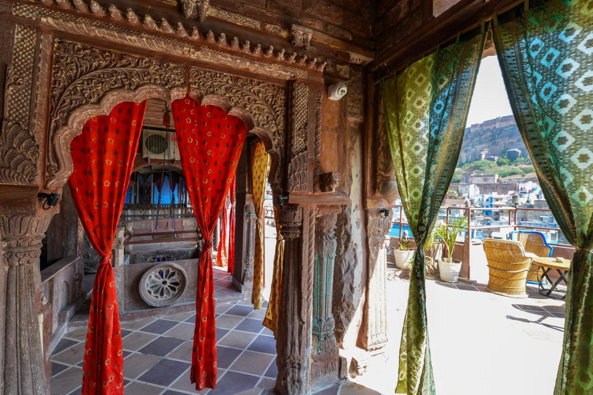 فندق Castle View Haveli جودبور المظهر الخارجي الصورة